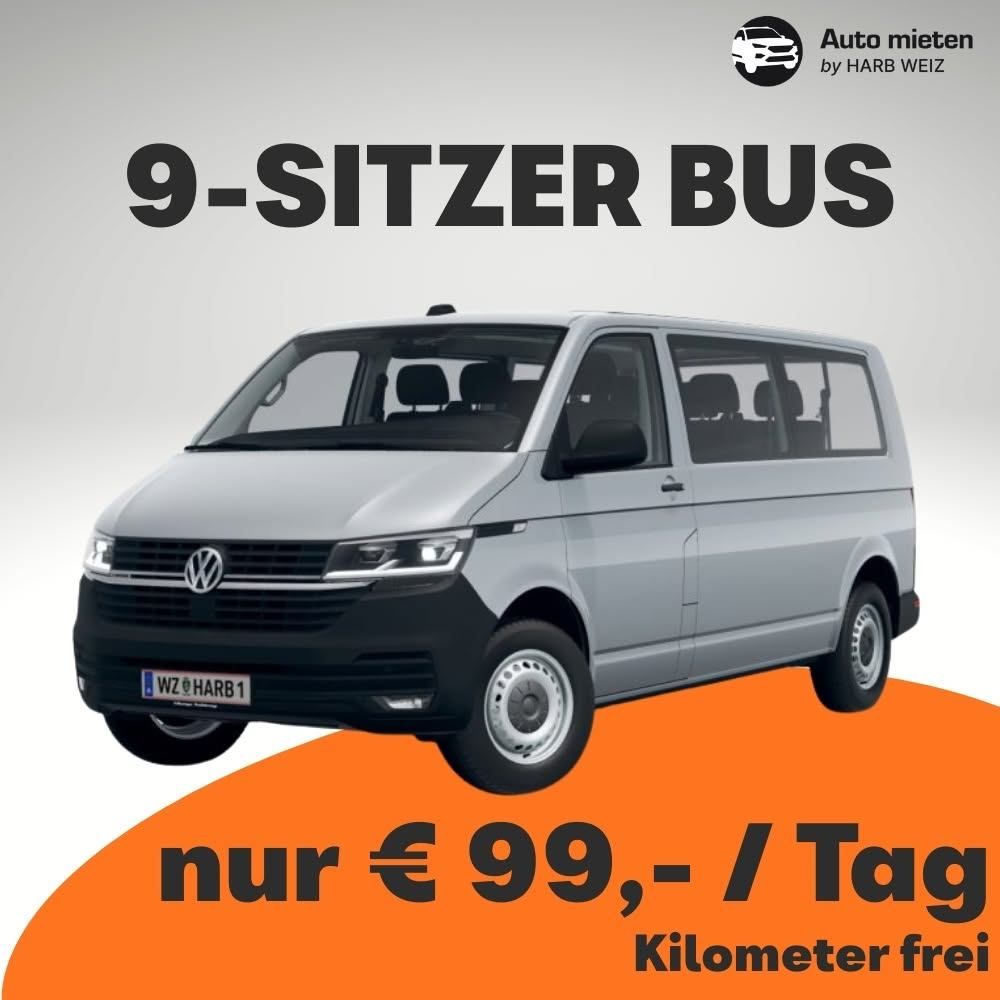 VW Transporter 9-Sitzer