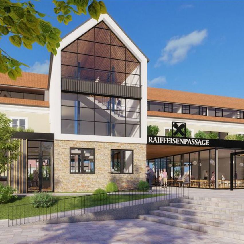 Bild enthält, Building, City, Convention Center, Office Building, Villa, Urban, Shopping Mall, Person