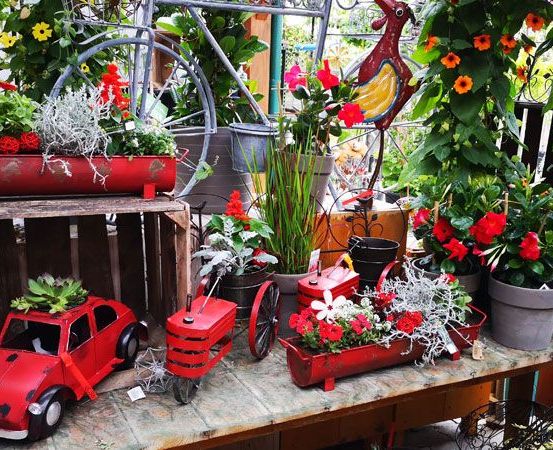 Bild enthält, Plant, Potted Plant, Garden, Nature, Outdoors, Planter, Flower, Flower Arrangement, Car