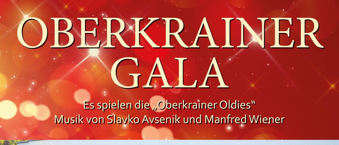 Plakat für ein Musikevent mit einer Gruppe von Musikern, die verschiedene Instrumente spielen. Die Veranstaltung heißt GALA und findet am 6. August 2026 um 19 Uhr im Pavillon Eggersddorf statt.