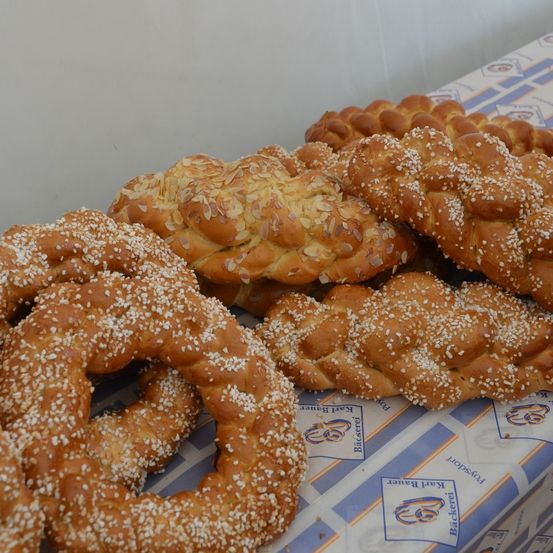 Bild enthält, Bread, Food, Pretzel