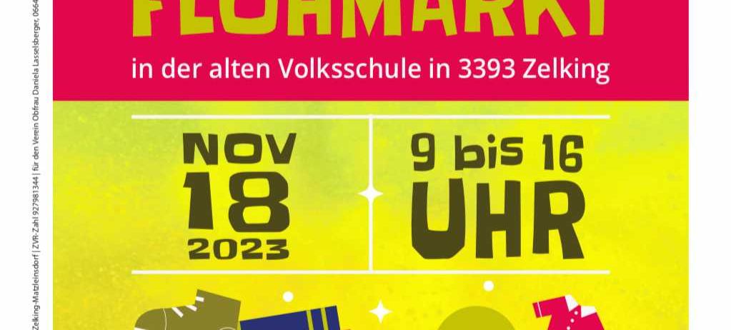 Flohmarkt_EVZelking-Matzleinsdorf_18Nov