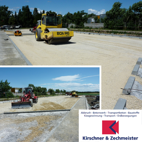 Bild enthält, Machine, Road, Bulldozer