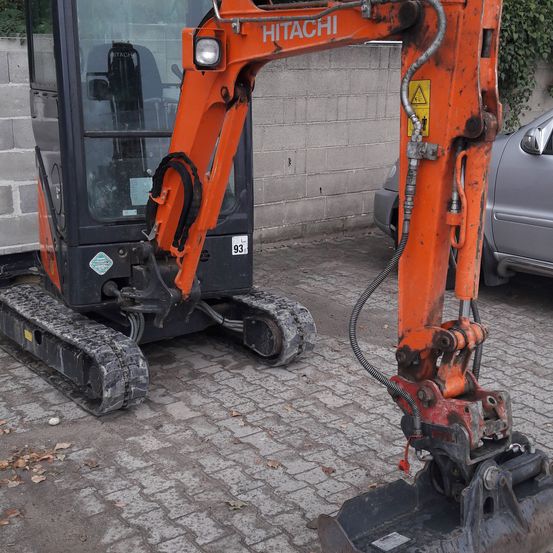 Bild enthält, Machine, Bulldozer