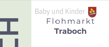 Poster for a Baby and Children's Flea Market in Traboch on Sunday, September 27, 2026, from 9:00 to 12:00. Three children hugging, with registration via SMS/WhatsApp to 06605100260.
