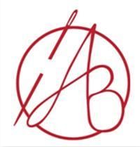Ein stilisiertes rotes Monogramm mit den Buchstaben 'A' und 'B', die in einem roten Kreis auf weißem Hintergrund verwoben sind.