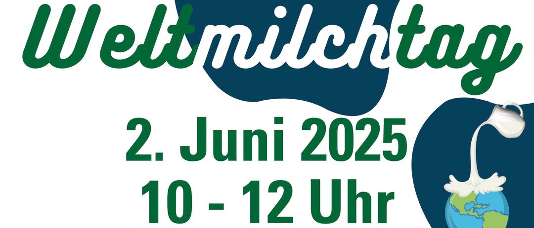Plakat für Seminar-Veranstaltung am 2. Juni 2025. Zeit: 10-12 Uhr. Ort: Joseph-Haydn-Platz, Bad Tatzmannsdorf. Kostenlose Proben und Produkte. Kinderprogramm: Butter schlagen. Kuh-Bild.