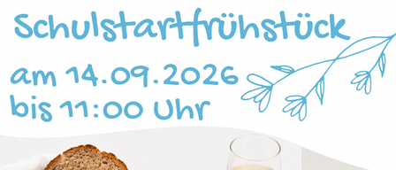 Eine Café-Werbung mit einem Teller mit verschiedenen Fleischsorten, Käse, Gemüse und Brot, zusammen mit einer Tasse Kaffee und einem Weinglas. Datum und Uhrzeit sind oben angezeigt.