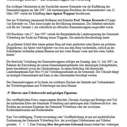 Verleihung Gemeindewappen Wörterberg_Beschreibung