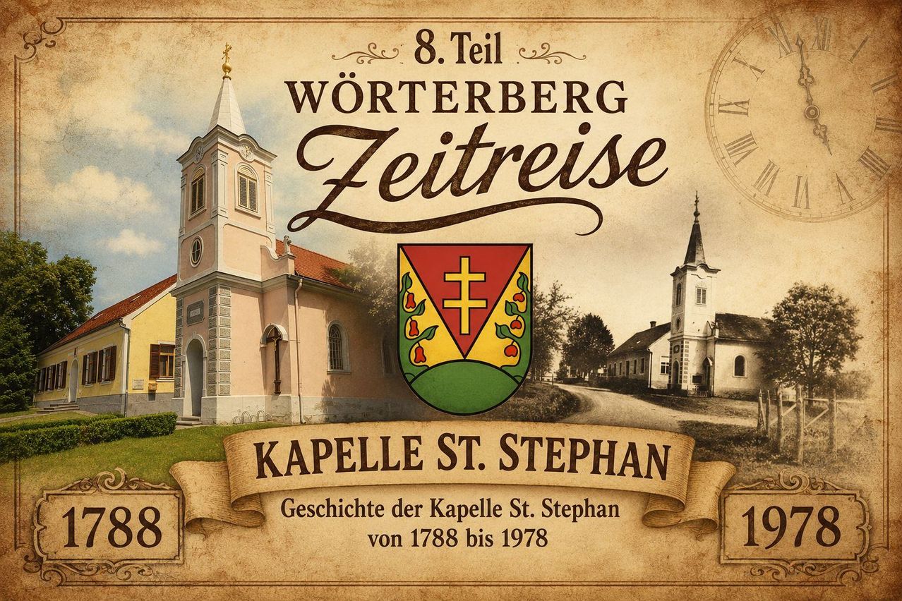 8.Teil Wörterberger Zeitreise_Geschichte Kapelle St. Stefan 1788 bis 1978