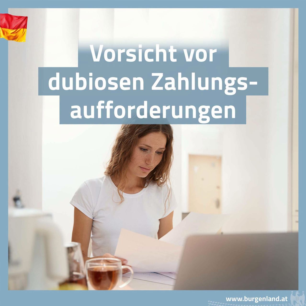 Vorsicht vor dubiosen Zahlungsaufforderungen
