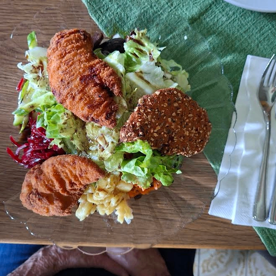 Backhendlsalat