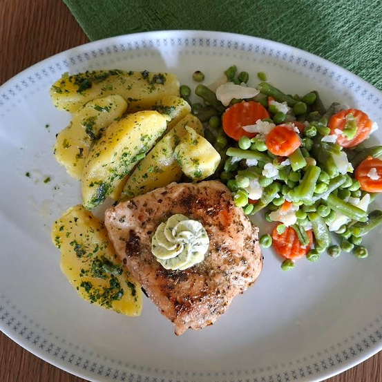 Hühnerbrust gegrillt