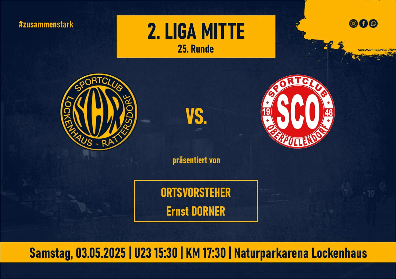 Das Spiel zwischen SC Hannover und SC Oberpullendorf ist für den 3. Mai 2025 um 15:30 Uhr angesetzt. Das Spiel findet in der Naturparkarena Locker statt und wird von Ernst Dorner präsentiert.