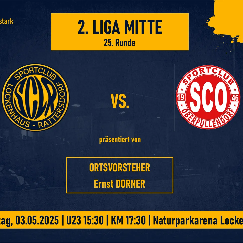 Das Spiel zwischen SC Hannover und SC Oberpullendorf ist für den 3. Mai 2025 um 15:30 Uhr angesetzt. Das Spiel findet in der Naturparkarena Locker statt und wird von Ernst Dorner präsentiert.