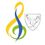Musikverein Absdorf-Logo. Bild enthält, Logo, Face, Head, Person