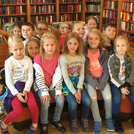 Book, Library, Publication, Pants, People, Person, Child, Female, Girl, Shoe