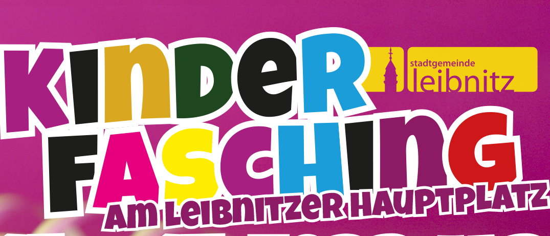 Werbeplakat für die 'Under Fashion'-Veranstaltung am Leibnitzer Hauptplatz am 17. Februar ab 10:00 Uhr. Weitere Informationen und Anmeldung unter www.leibniz.