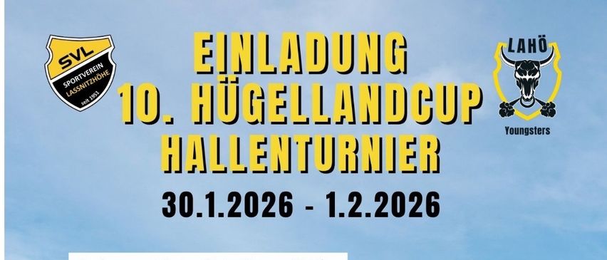 Plakat mit einer Aufstellung junger Fußballer. Daten sind 30.1.2026 bis 1.2.2026. Spiele umfassen U14, U10, U09, U12, U08, U07 und U11. Adressen beinhalten VS Nestelblach Schulstrasse 4 8302 Nestelblach bei Graz.