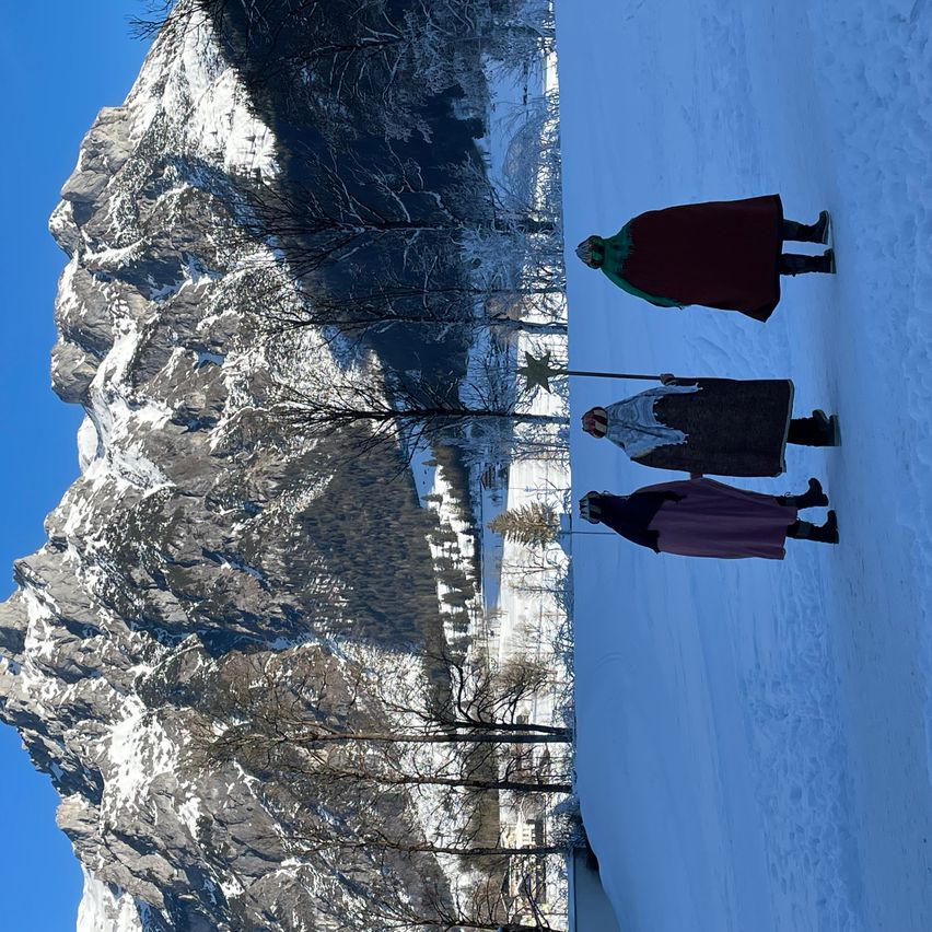 Bild enthält, Nature, Outdoors, Piste, Snow, Sport, Person, Adventure, Hiking, Leisure Activities, Ice