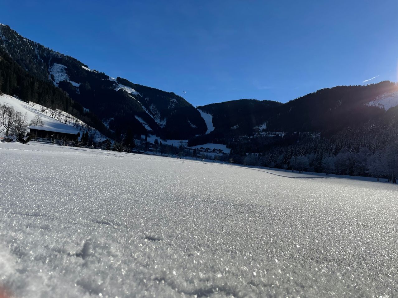 Bild enthält, Nature, Outdoors, Scenery, Ice, Mountain, Road, Mountain Range, Glacier, Fir, Landscape