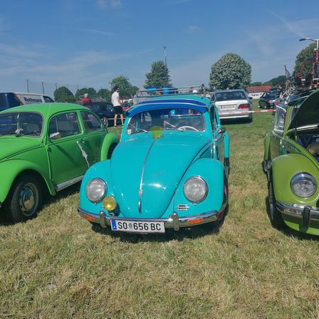 Bild enthält, Car, Car Show, Transportation, Vehicle, Person, Bumper, Chair, Furniture