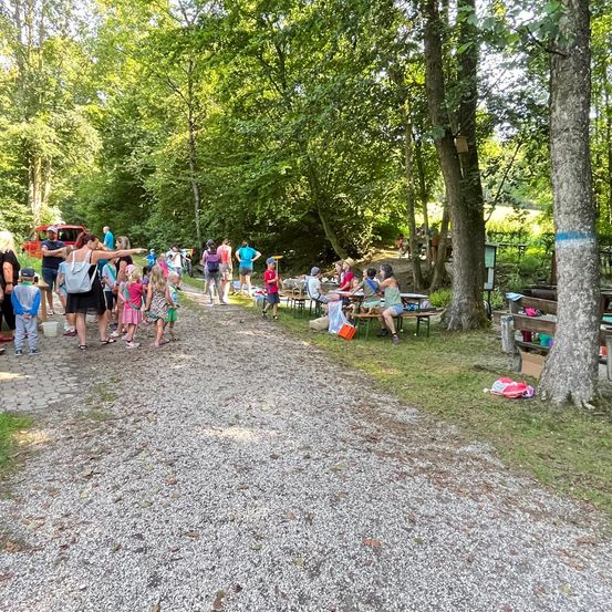 Bild enthält, Grass, Nature, Outdoors, Park, People, Person, Vegetation, Tree, Woodland, Grove
