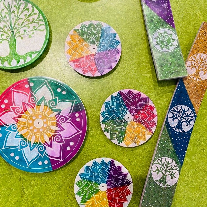 Bild enthält, Pattern, Plate, Art