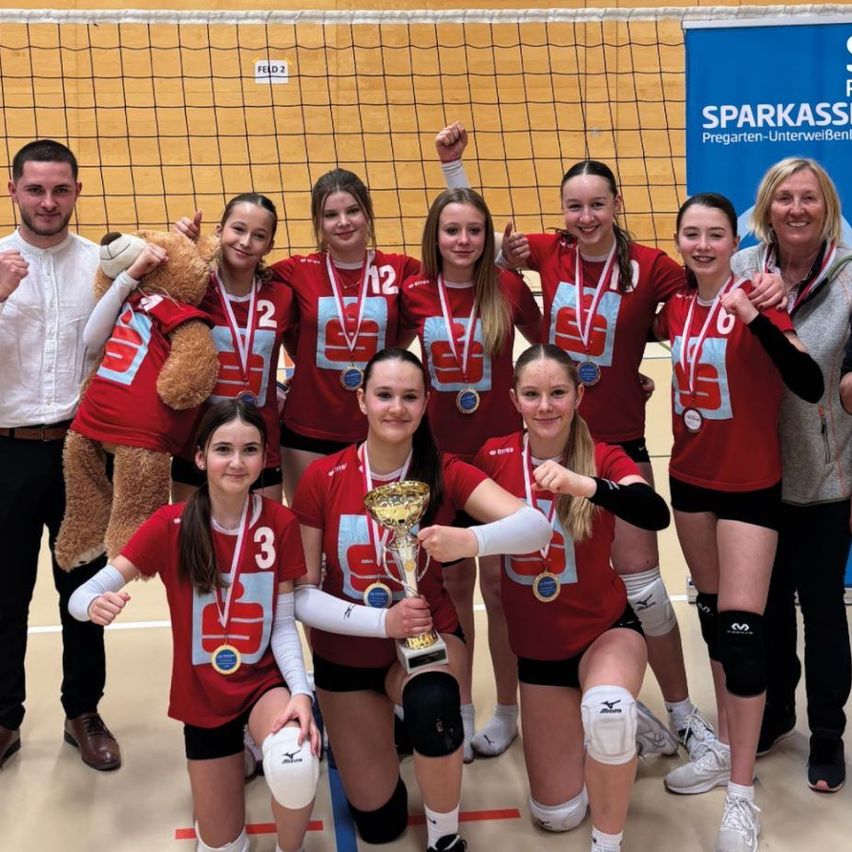 Bild enthält, People, Person, Adult, Female, Woman, Male, Man, Face, Playing Volleyball, Groupshot