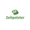 Zeitpolster Gruppe Bezirk Mödling-Logo. Das Logo zeigt einen stilisierten grünen Buchstaben 'Z', positioniert über dem Wort 'Zeitpolster' in fetter grüner Schrift. Der Hintergrund ist weiß.