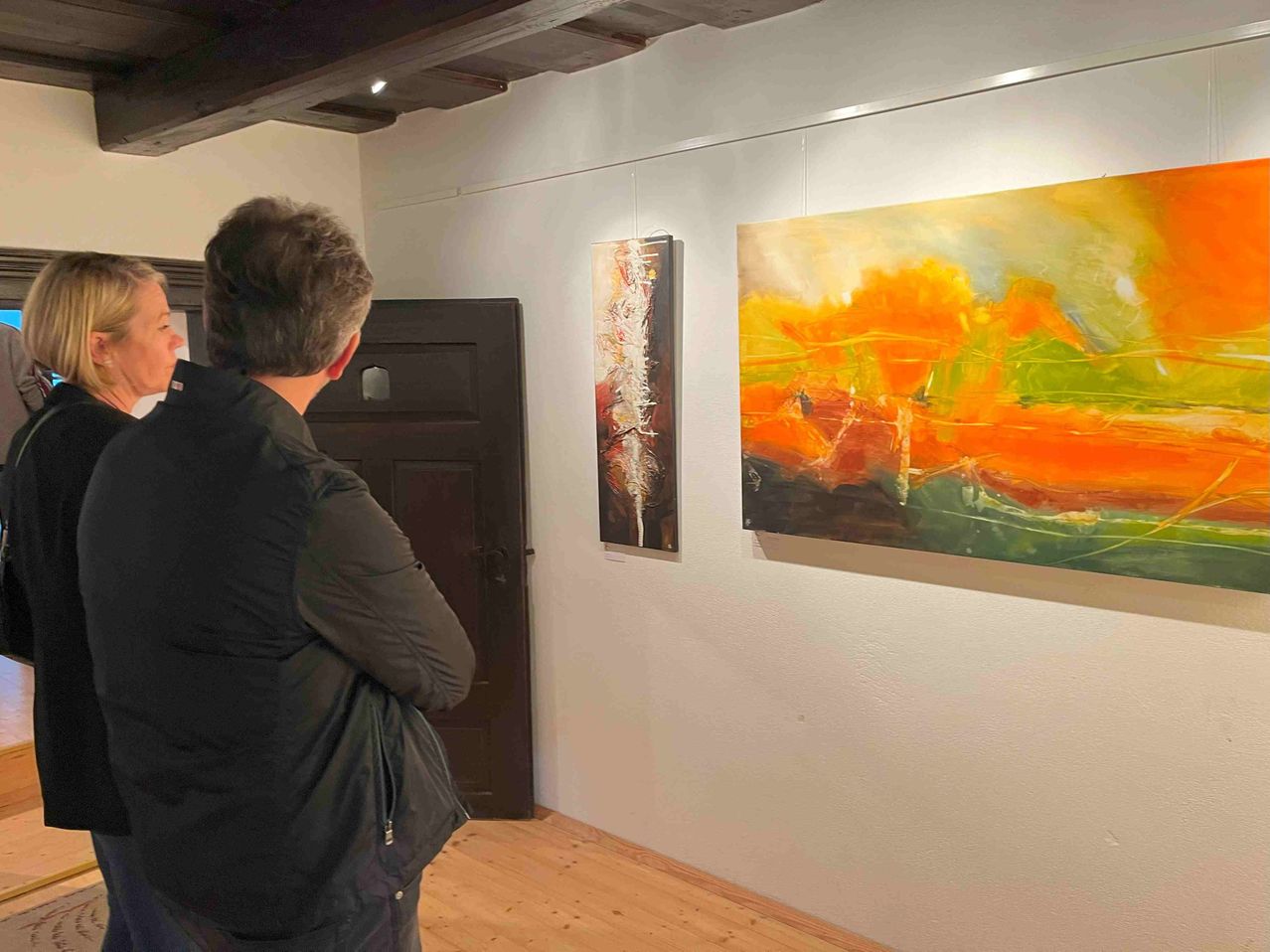 Bild enthält, Art, Painting, Art Gallery, Adult, Male, Man, Person, Face, Head