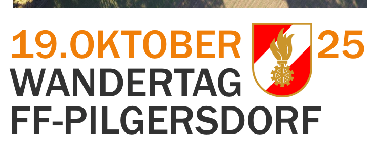 Ein Flyer für eine Wanderveranstaltung am 19. Oktober, Beginn um 9 Uhr und Ende um 11 Uhr, mit einer Strecke von 9 km. Ein QR-Code ist für weitere Informationen vorhanden.
