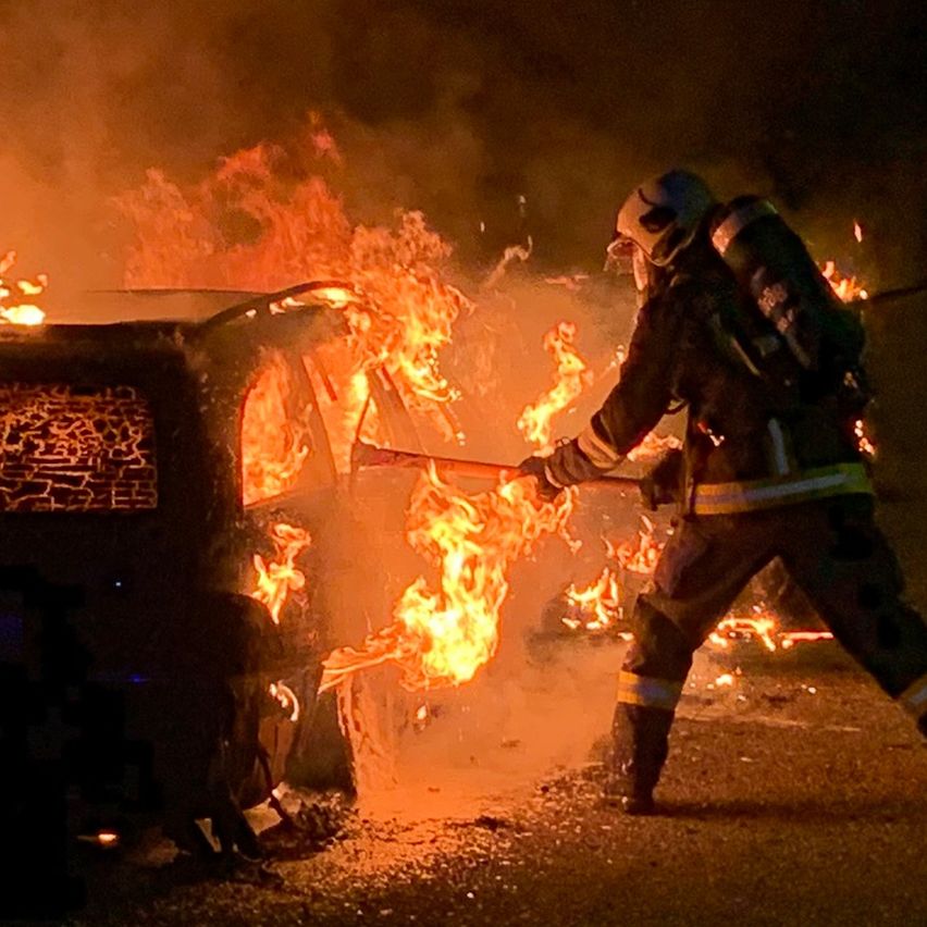 Bild enthält, Person, Fire