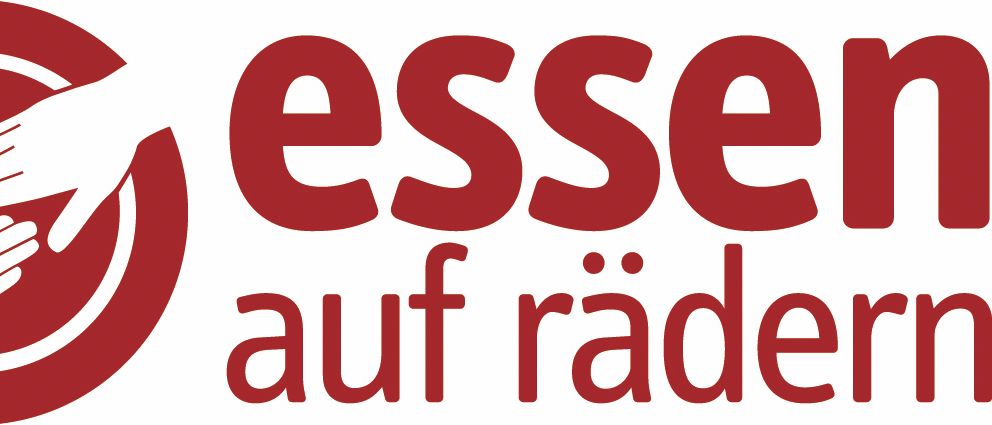 Ein Logo zeigt zwei Hände, die in einem Kreis verschränkt sind, mit dem Text 'es auf' in fetten roten Buchstaben auf weißem Hintergrund.