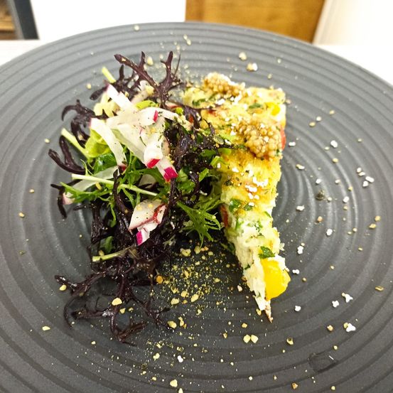 Bild enthält, Food, Food Presentation, Plate, Frittata