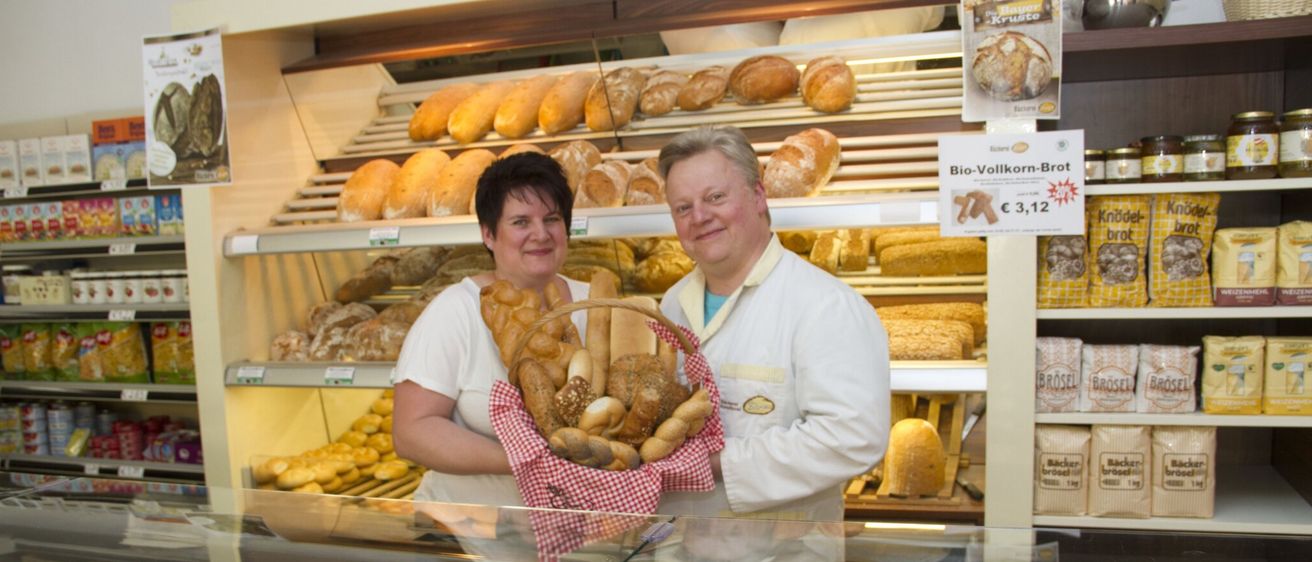 BIO-Bäcker Egon und Helga Bayer