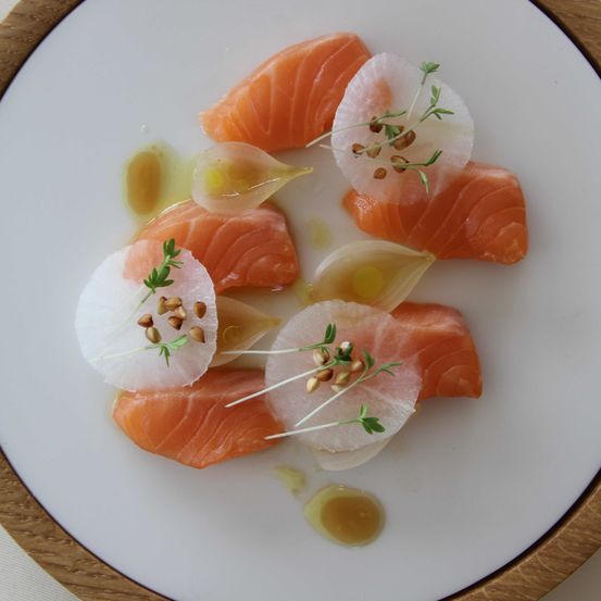 Bild enthält, Food, Food Presentation, Plate, Meal, Dish, Seafood