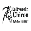 Ein Logo mit dem Kopf eines Pferdes, dem Text 'Reitverein Chiron' und der Bankverbindung 'ZVR: Zahl 970168817'.