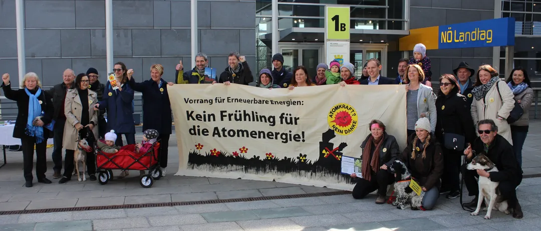 Demo vor Landhaus, 21.3.2019