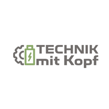 Technik mit Kopf-Logo