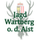 Jagdgesellschaft Wartberg ob der Aist-Logo. Bild enthält, Text