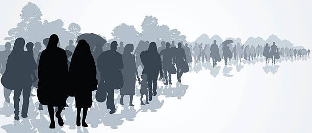 Bild enthält, Silhouette, Person, Walking, Adult, Female, Woman, People, Coat, Outdoors, Handbag