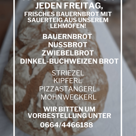 Bild enthält, Advertisement, Poster, Person, Bread, Food