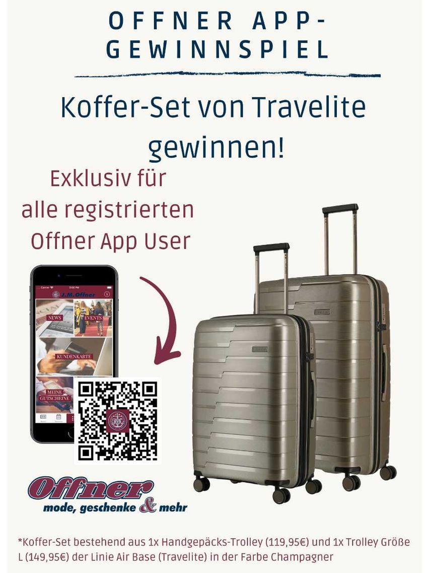 Bild enthält, Baggage, Suitcase, QR Code, Person