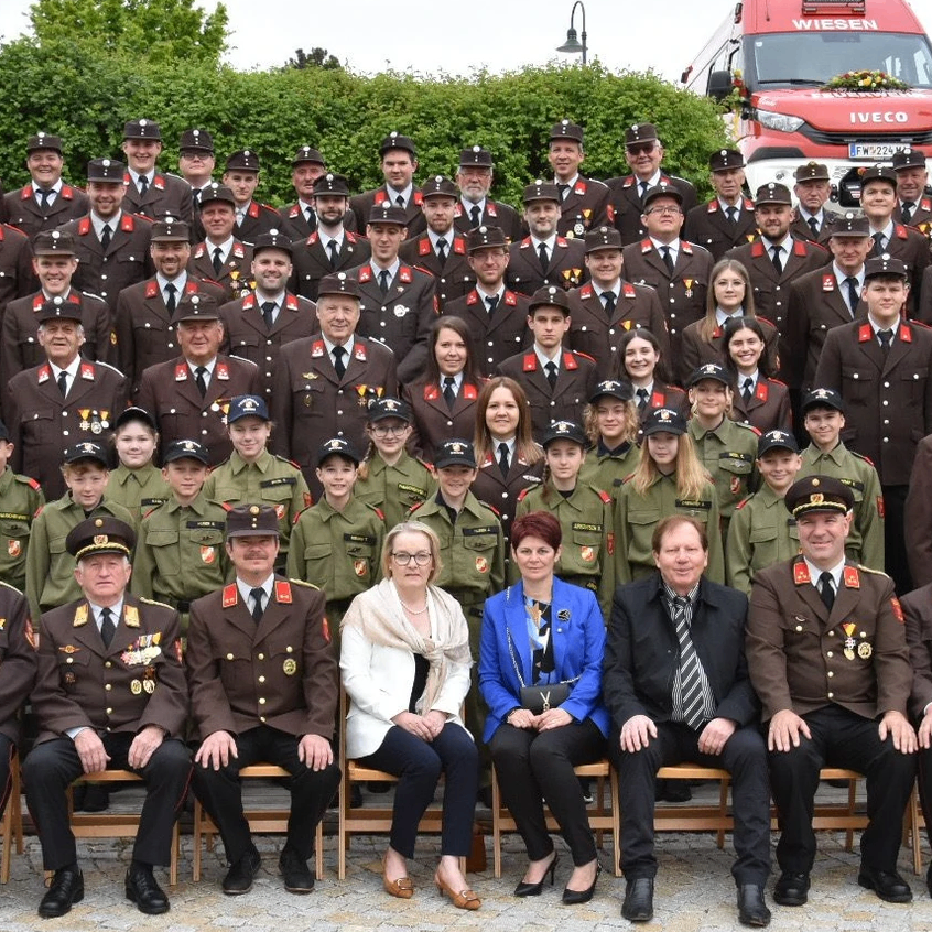 FF Wiesen 2023 Mannschafts-Foto