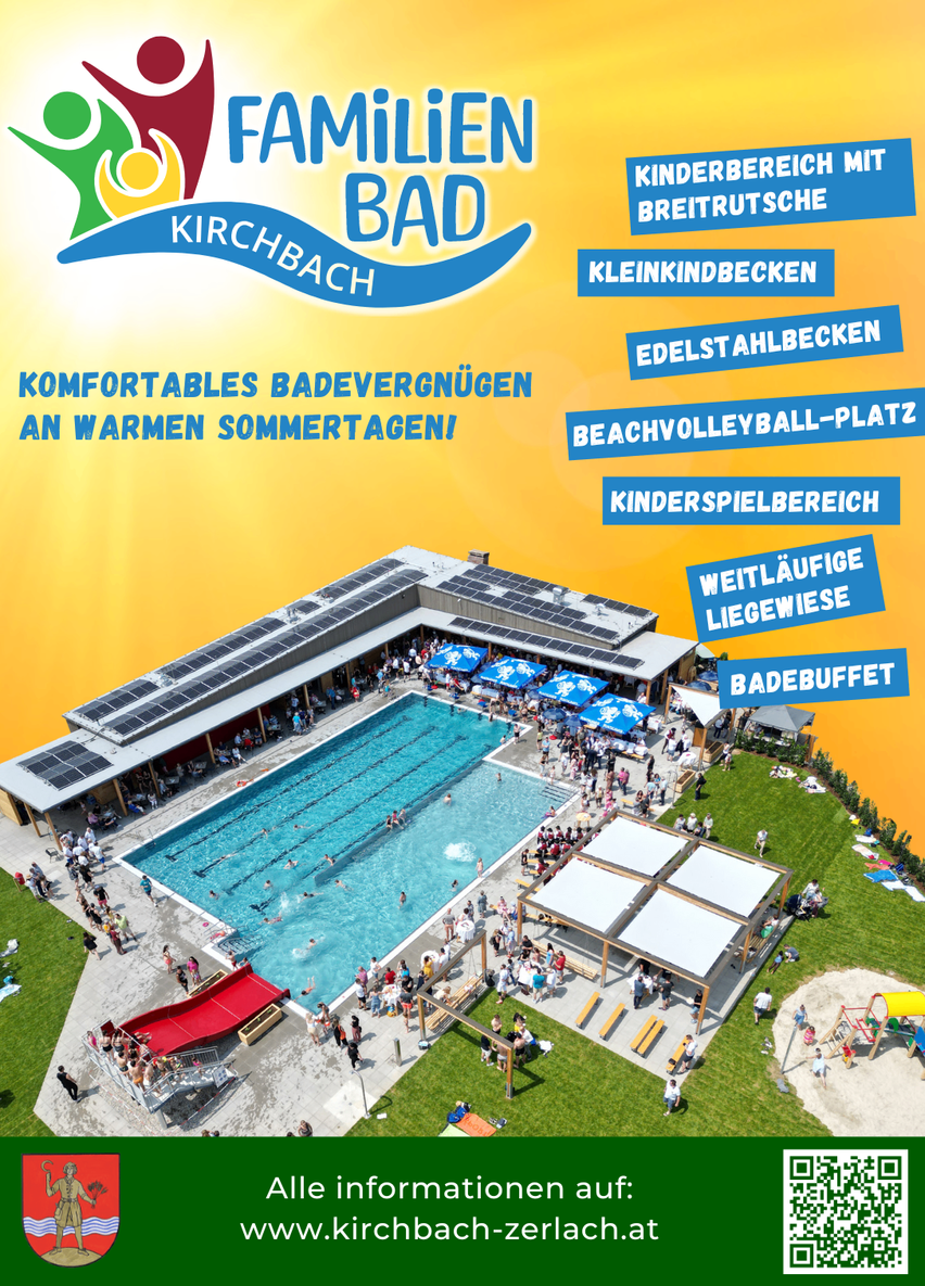 Bild enthält, Advertisement, Poster, Pool, Water, Swimming Pool, Person, QR Code