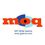 moq ART NOW Galerie-Logo. Das Logo für MOQ ART NOW Galerie wird angezeigt. Es zeigt einen modernen, stilisierten Buchstaben 'M' mit einem blauen Kreis darum herum, wobei 'moq' in Rot und Blau geschrieben ist. Unter dem Logo befindet sich die Websiteadresse 'moq-galerie.com'.