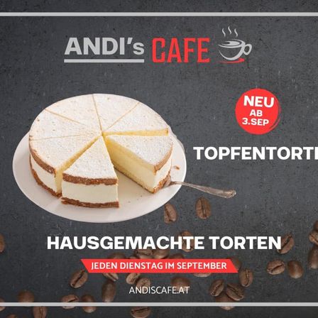 Bild enthält, Advertisement, Dessert, Food, Poster, Beverage, Coffee, Coffee Cup, Person, Cheesecake