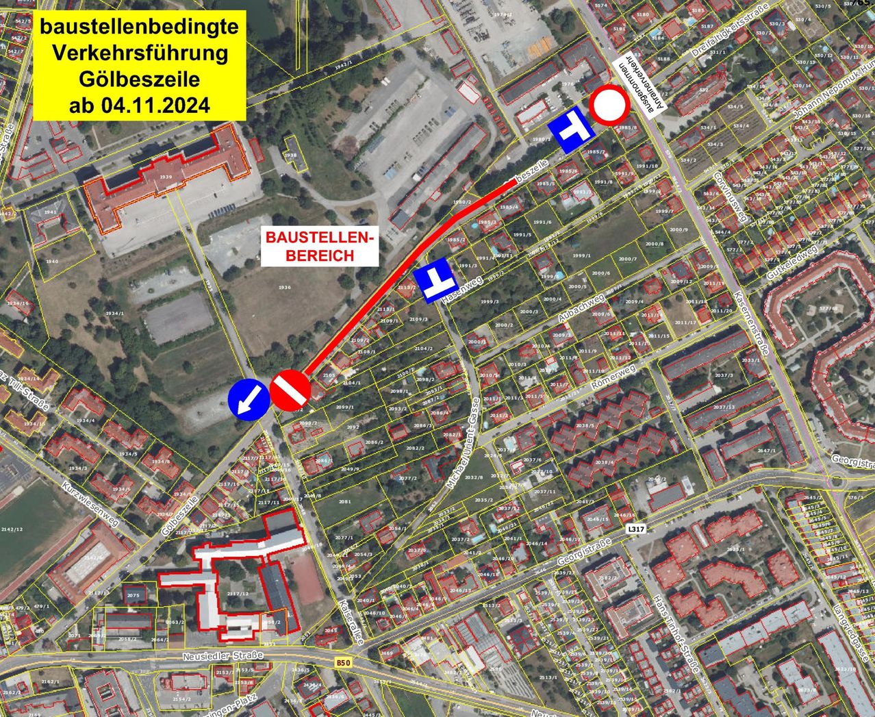 Bild enthält, Neighborhood, Intersection, Road, Outdoors, Urban, City, Chart, Plot