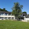 Grass, Neighborhood, Bench, Lawn, Suburb, City, Housing, Person, Outdoors, Tree
